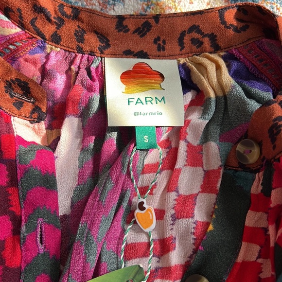 FARM Rio Multicolor Patterned Dress - Picture 3 of 4